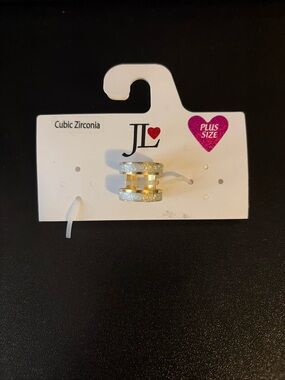 JL  Love Jewelry Cubic Zirconia  Plus Size NWT